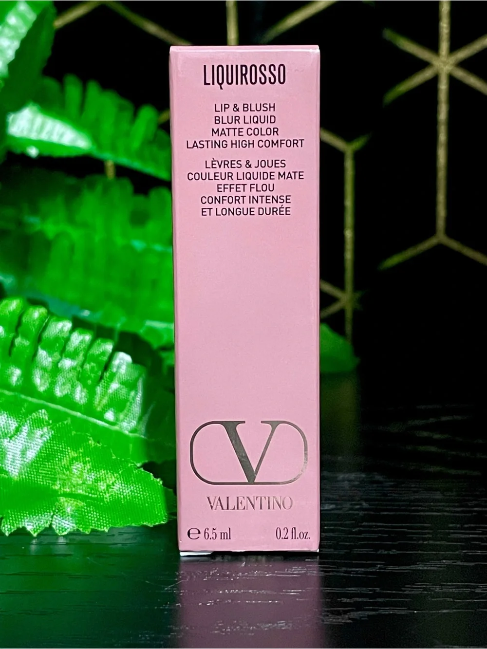 Valentino liquirosso lip